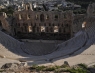 Das Odeon des Herodes von oben
