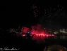 Mondnacht beim Alstervergnügen; Feuerwerk und Taucher mit Fackeln (Kamera: Canon Ixus 40)